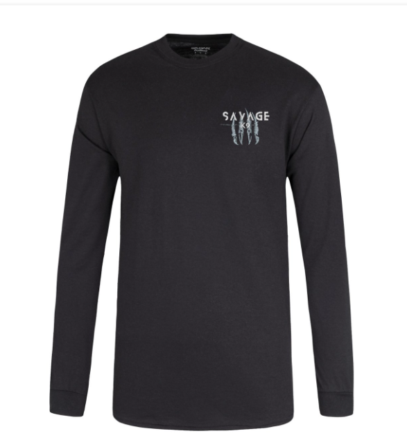 Savage K9 Logo Long-Sleeve T-Shirt